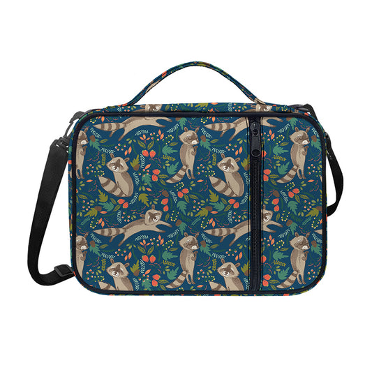 Cartoon Raccoon Pattern Print Shoulder Strap Bible Bag