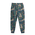 Cartoon Raccoon Pattern Print Sweatpants