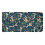 Cartoon Raccoon Pattern Print Towel