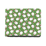 Cartoon Santa Claus Pattern Print Bifold Wallet