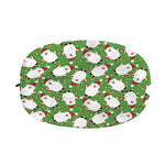 Cartoon Santa Claus Pattern Print Car Side Mirror Covers