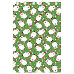 Cartoon Santa Claus Pattern Print Curtain