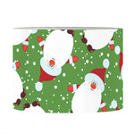 Cartoon Santa Claus Pattern Print Drum Lamp Shade