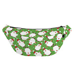 Cartoon Santa Claus Pattern Print Fanny Pack