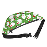 Cartoon Santa Claus Pattern Print Fanny Pack