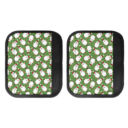 Cartoon Santa Claus Pattern Print Handle Covers