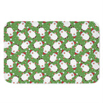 Cartoon Santa Claus Pattern Print Indoor Door Mat