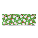 Cartoon Santa Claus Pattern Print Long Kitchen Mat