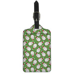 Cartoon Santa Claus Pattern Print Luggage Tag