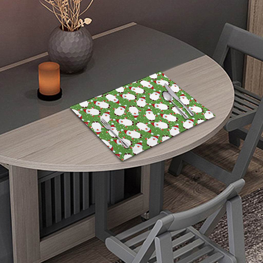Cartoon Santa Claus Pattern Print Placemat