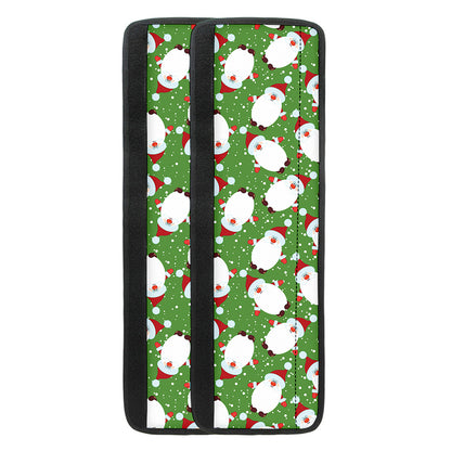 Cartoon Santa Claus Pattern Print Refrigerator Handle Covers