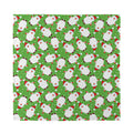 Cartoon Santa Claus Pattern Print Silk Bandana