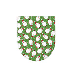 Cartoon Santa Claus Pattern Print Toilet Lid Cover