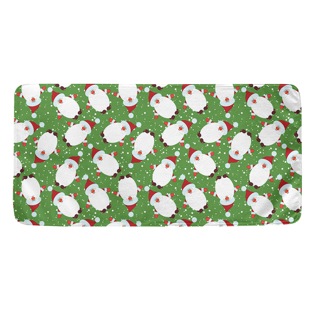 Cartoon Santa Claus Pattern Print Towel