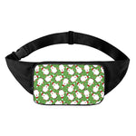 Cartoon Santa Claus Pattern Print Waist Bag