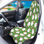 Cartoon Santa Claus Pattern Print Waterproof Car Seat Cover