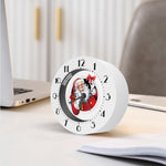 Cartoon Santa Claus Print Alarm Clock