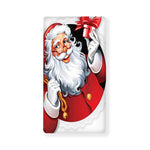 Cartoon Santa Claus Print Baby Crib Sheet