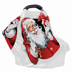 Cartoon Santa Claus Print Baby Seat Cover
