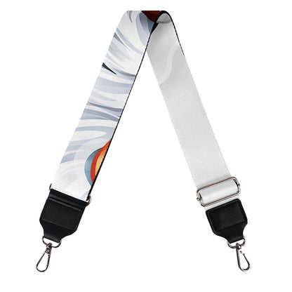Cartoon Santa Claus Print Bag Strap