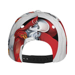 Cartoon Santa Claus Print Baseball Cap