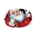 Cartoon Santa Claus Print Car Side Mirror Covers