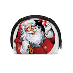 Cartoon Santa Claus Print Coin Purse