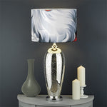 Cartoon Santa Claus Print Drum Lamp Shade