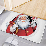 Cartoon Santa Claus Print Indoor Door Mat