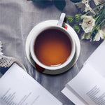 Cartoon Santa Claus Print Leather Coaster Set