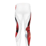 Cartoon Santa Claus Print Men's leggings