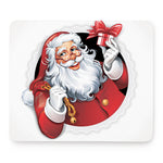 Cartoon Santa Claus Print Mouse Pad