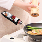 Cartoon Santa Claus Print Skillet Handle Cover