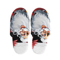 Cartoon Santa Claus Print Slippers