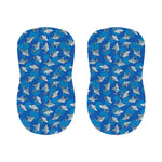 Cartoon Shark Pattern Print Bar Stool Covers