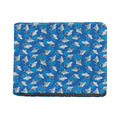 Cartoon Shark Pattern Print Bifold Wallet