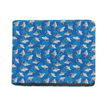 Cartoon Shark Pattern Print Bifold Wallet