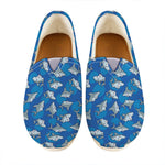 Cartoon Shark Pattern Print Casual Shoes