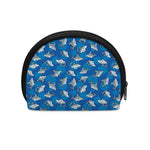 Cartoon Shark Pattern Print Coin Purse