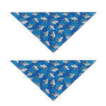 Cartoon Shark Pattern Print Dog Bandana