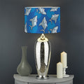 Cartoon Shark Pattern Print Drum Lamp Shade
