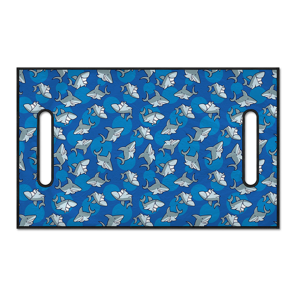 Cartoon Shark Pattern Print Golf Cart Seat Cover