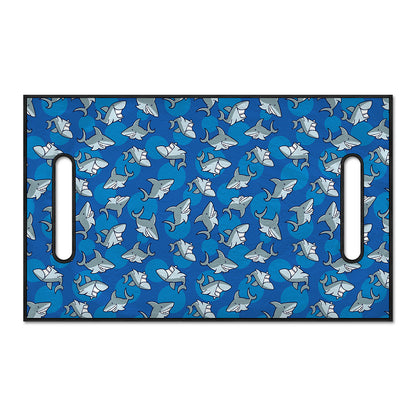 Cartoon Shark Pattern Print Golf Cart Seat Cover