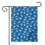 Cartoon Shark Pattern Print House Flag