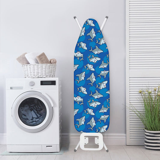 Cartoon Shark Pattern Print Ironing Board Cover