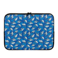 Cartoon Shark Pattern Print Laptop Sleeve