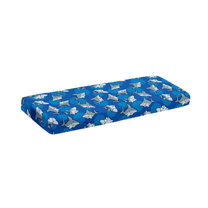 Cartoon Shark Pattern Print Piano Keyboard Cover