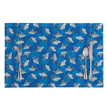 Cartoon Shark Pattern Print Placemat