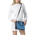 Cartoon Shark Pattern Print Shoulder Handbag