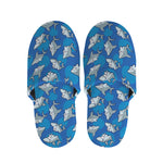 Cartoon Shark Pattern Print Slippers